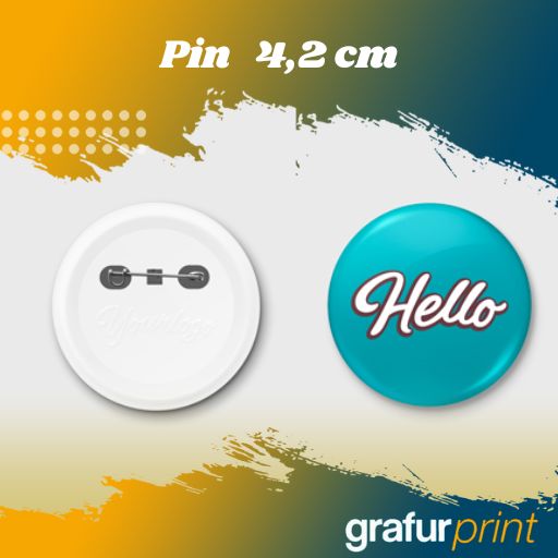 Pin Ukuran 4,2 cm