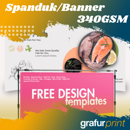 Spanduk / Banner Flexi China 340 GSM 